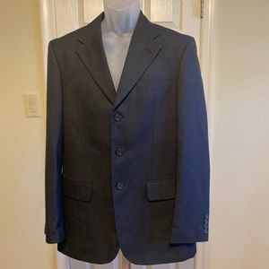 Perry Ellis - Mens black dress jacket, Size:38R